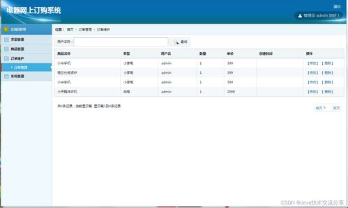 基于springmvc模式的電器網(wǎng)上訂購系統(tǒng)的設(shè)計 附源碼